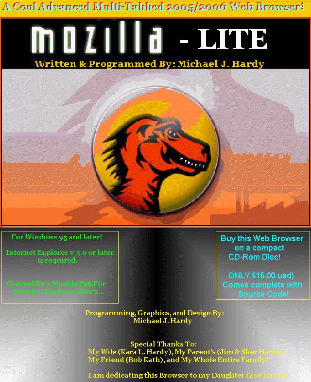 Mozilla Lite - Out of the Box!